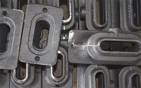 Heavy-Duty Steel & Cast Iron Manufacturing Banner